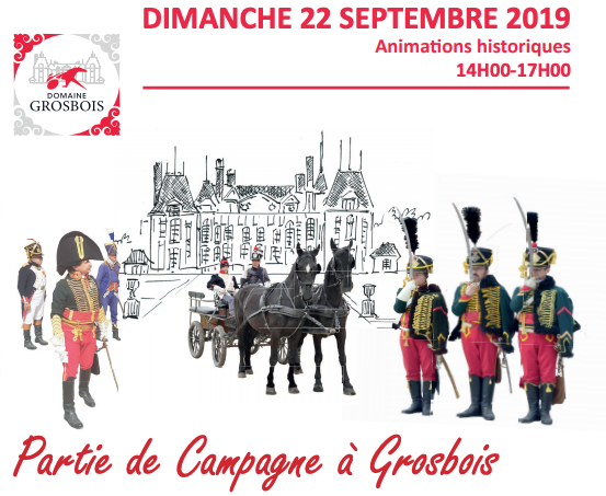 Partie de Campagne à Grosbois le 22 septembre pour les journées du Patrimoine