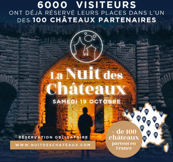 la Nuit des Châteaux, samedi 19 octobre