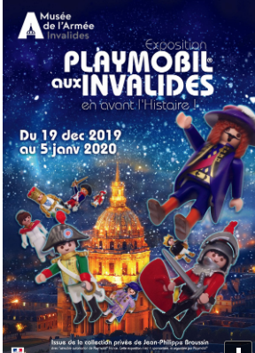 Playmobil aux Invalides,du 19 décembre au 5 Janvier