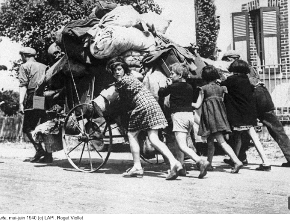 1940 : LES PARISIENS DANS L’EXODE au musée de la libération