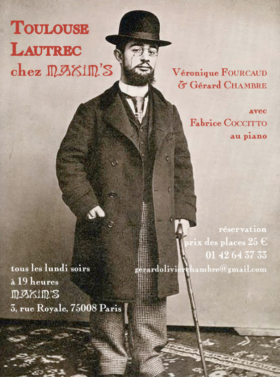 TOULOUSE-LAUTREC CHEZ MAXIM’S