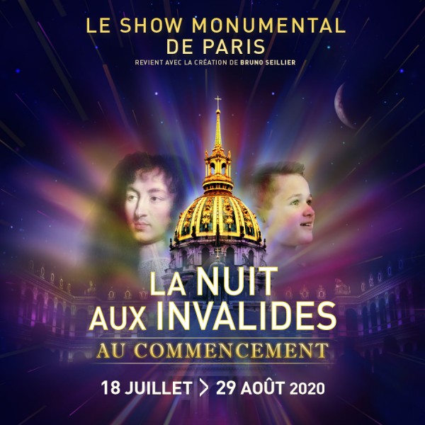 La nuit aux Invalides, un très beau spectacle à 22h