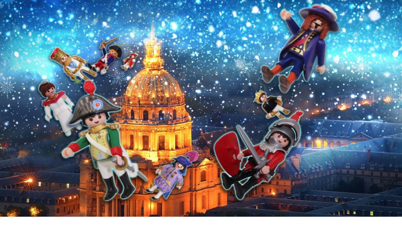 Playmobil aux Invalides : en avant l’Histoire !