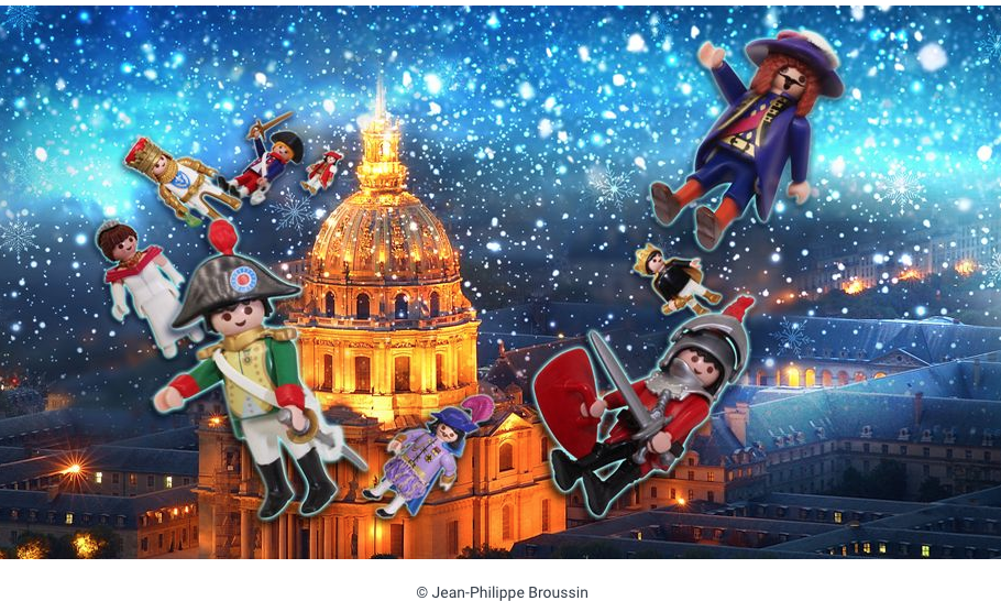 Playmobil aux Invalides : en avant l’Histoire !