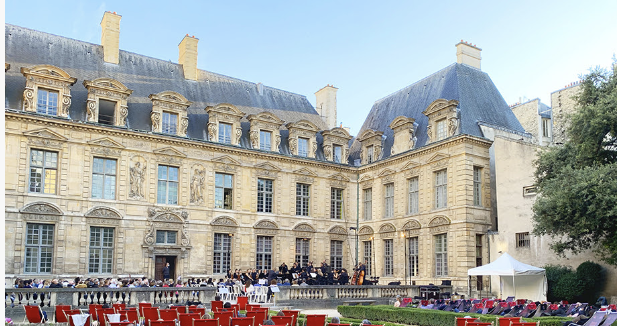 Concerts en plein air de l’orchestre de chambre de Paris