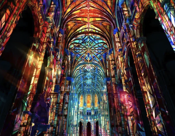 LUMINISCENCE À PARIS à Saint Eustache