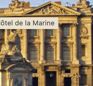 Bal à l’Hôtel de la Marine, samedi 25 mai