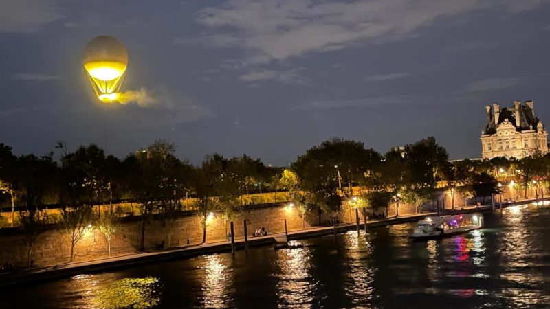 La Vasque Olympique aux Tuileries