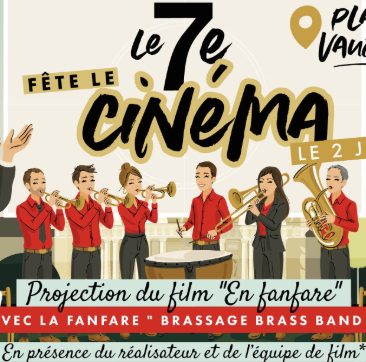 Le 7ème fête le cinéma le 2 juillet